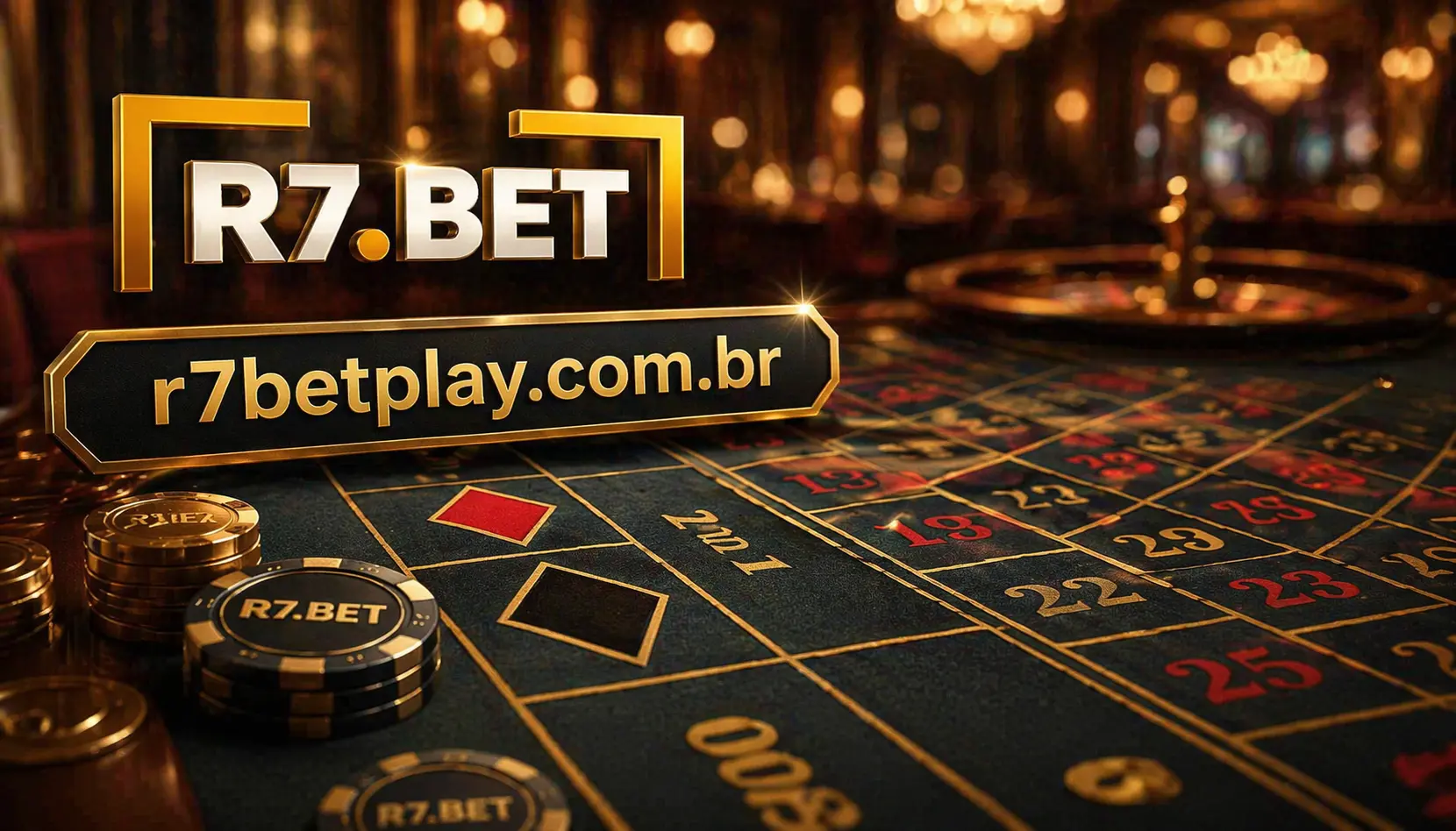 Ilustração promocional R7.BET
